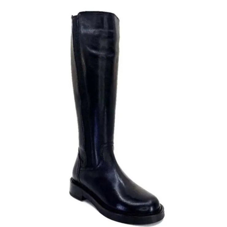 cashka / fatih ustundag Ivoire 5276 Alexis Cuir Noir*Femme Bottes