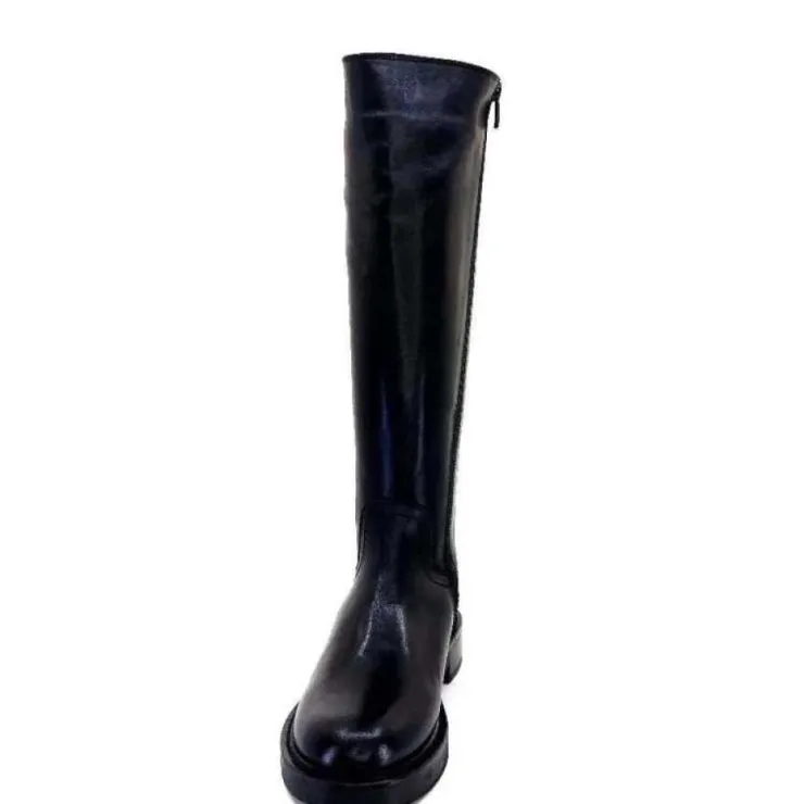 cashka / fatih ustundag Ivoire 5276 Alexis Cuir Noir*Femme Bottes