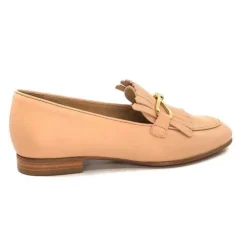 Ivoire0575a Ivoire 54535 Ambrosio Cuir Bone*Femme Mocassins