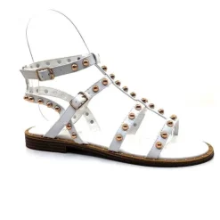 Ivoire0297a Ivoire 1264 Blanc*Femme Sandales