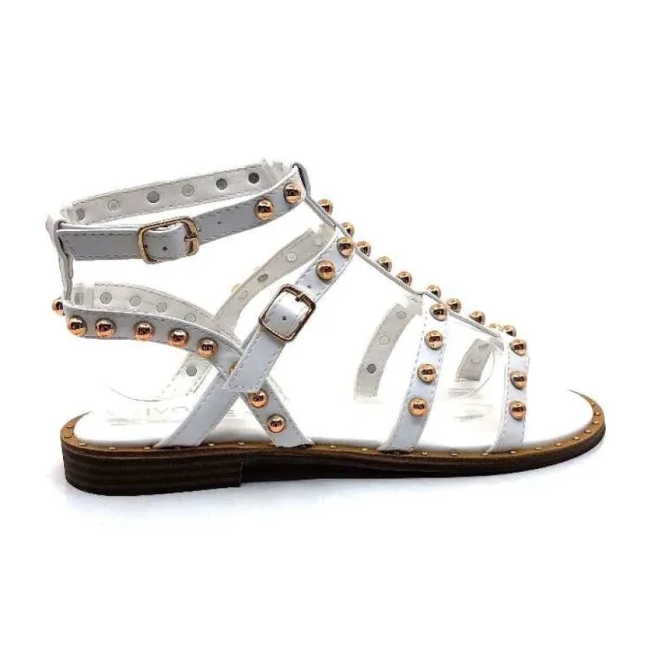 Ivoire0297a Ivoire 1264 Blanc*Femme Sandales