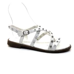 Ivoire0297a Ivoire 1269 Blanc*Femme Sandales