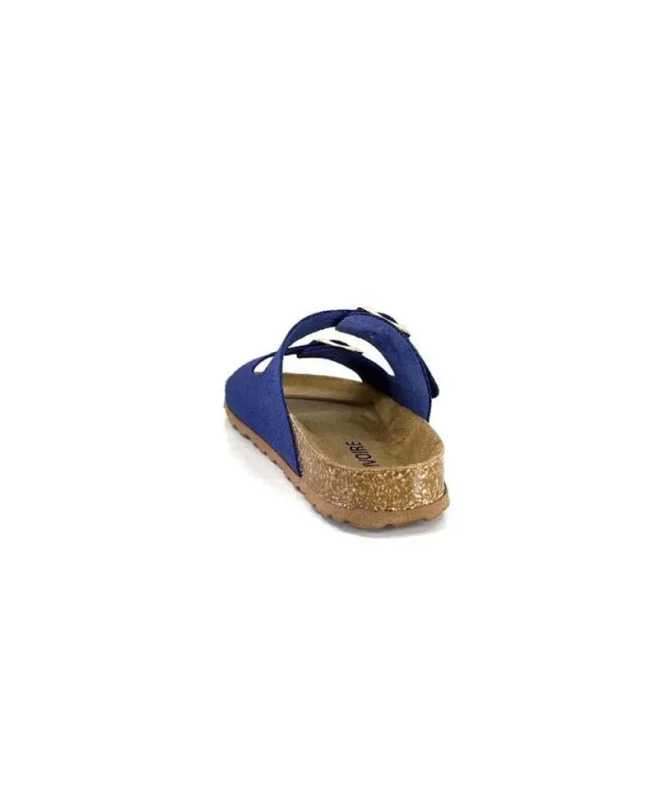Ivoire0473a Ivoire 9-71-2878 Bleu*Femme Plagettes