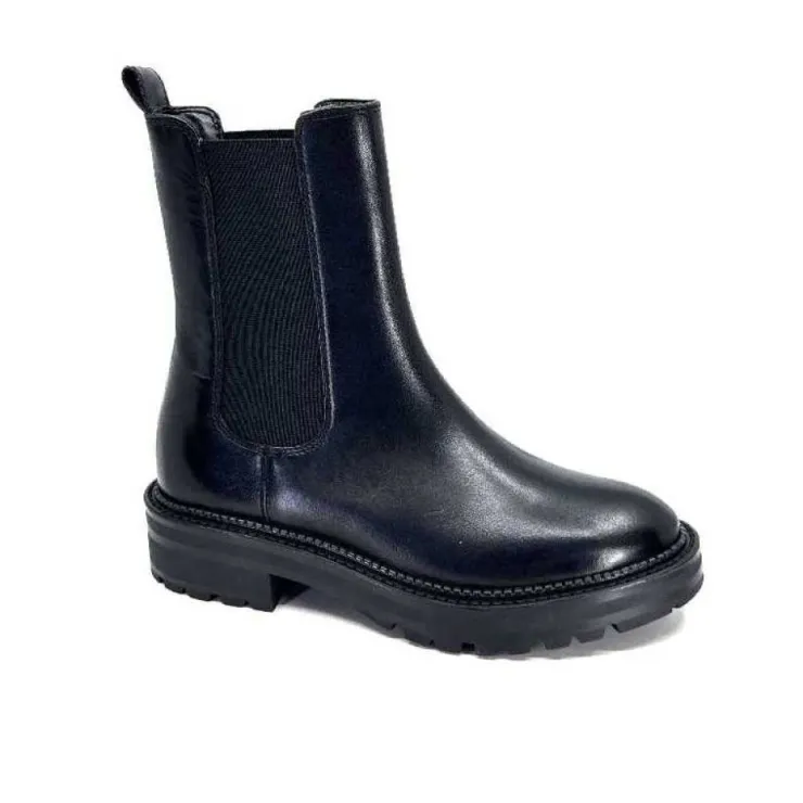 Ivoire0104a Ivoire 48392 Boxer Cuir Noir*Femme Bottines