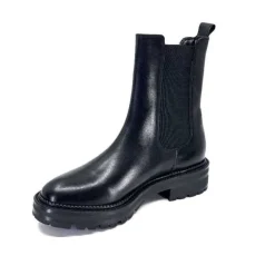 Ivoire0104a Ivoire 48392 Boxer Cuir Noir*Femme Bottines