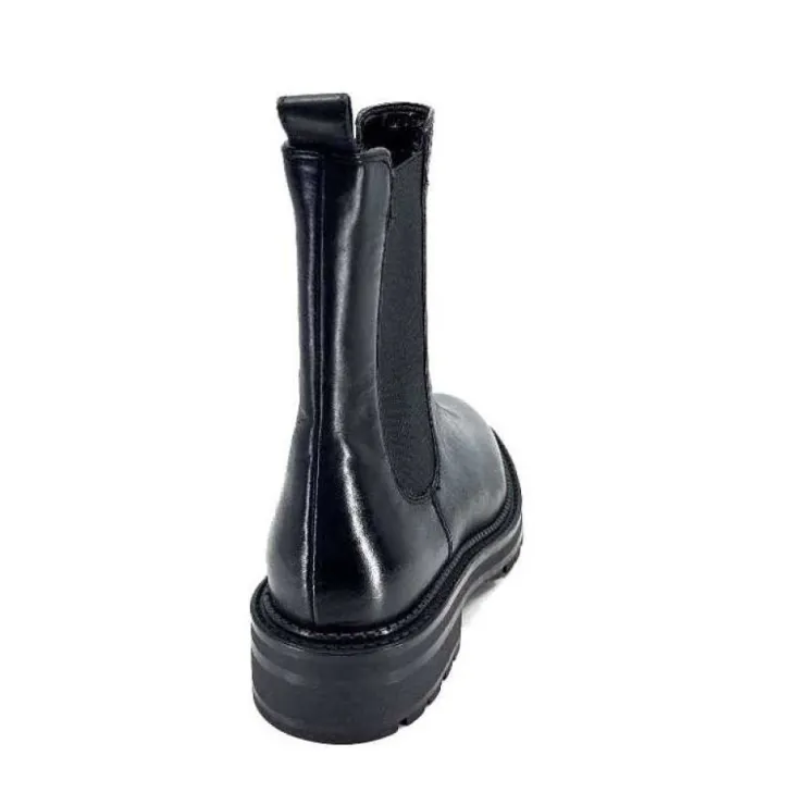 Ivoire0104a Ivoire 48392 Boxer Cuir Noir*Femme Bottines