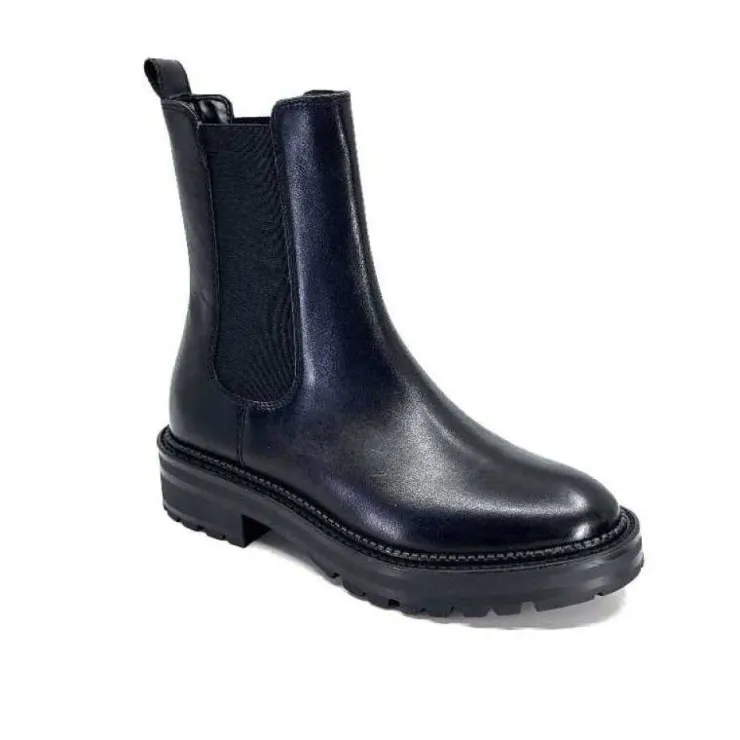Ivoire0104a Ivoire 48392 Boxer Cuir Noir*Femme Bottines