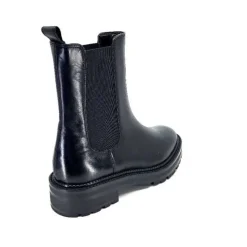 Ivoire0104a Ivoire 48392 Boxer Cuir Noir*Femme Bottines