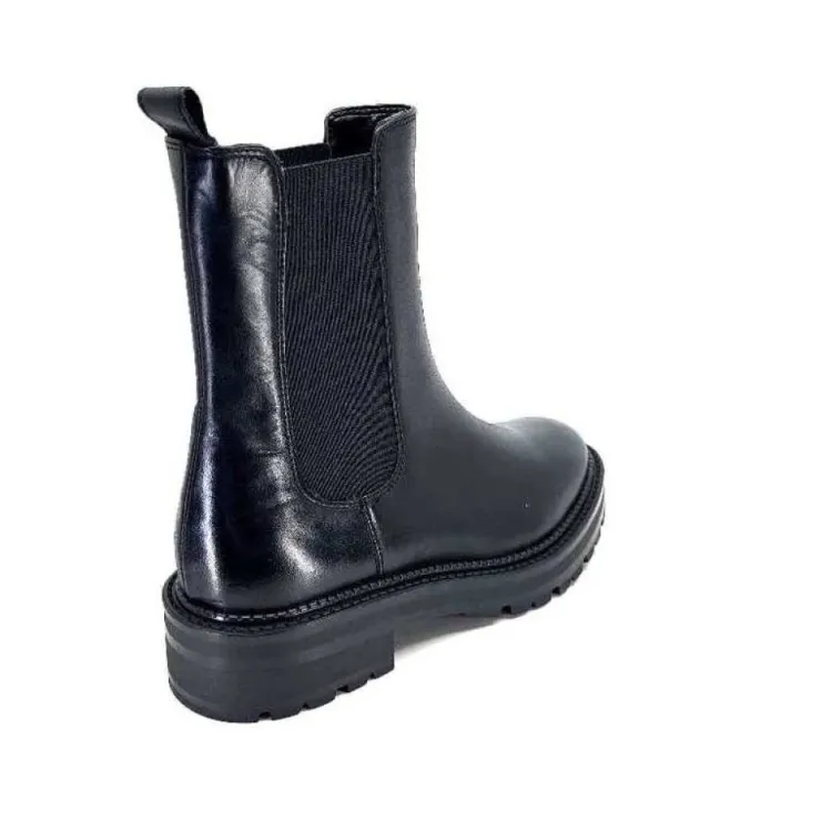 Ivoire0104a Ivoire 48392 Boxer Cuir Noir*Femme Bottines
