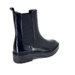 Ivoire0104a Ivoire 48392 Boxer Cuir Noir*Femme Bottines