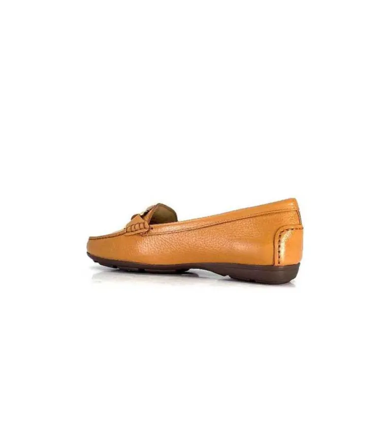 Ivoire0236a Ivoire 6341 Cannes Cuir Camel*Femme Mocassins