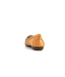 Ivoire0236a Ivoire 6341 Cannes Cuir Camel*Femme Mocassins