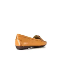 Ivoire0236a Ivoire 6341 Cannes Cuir Camel*Femme Mocassins