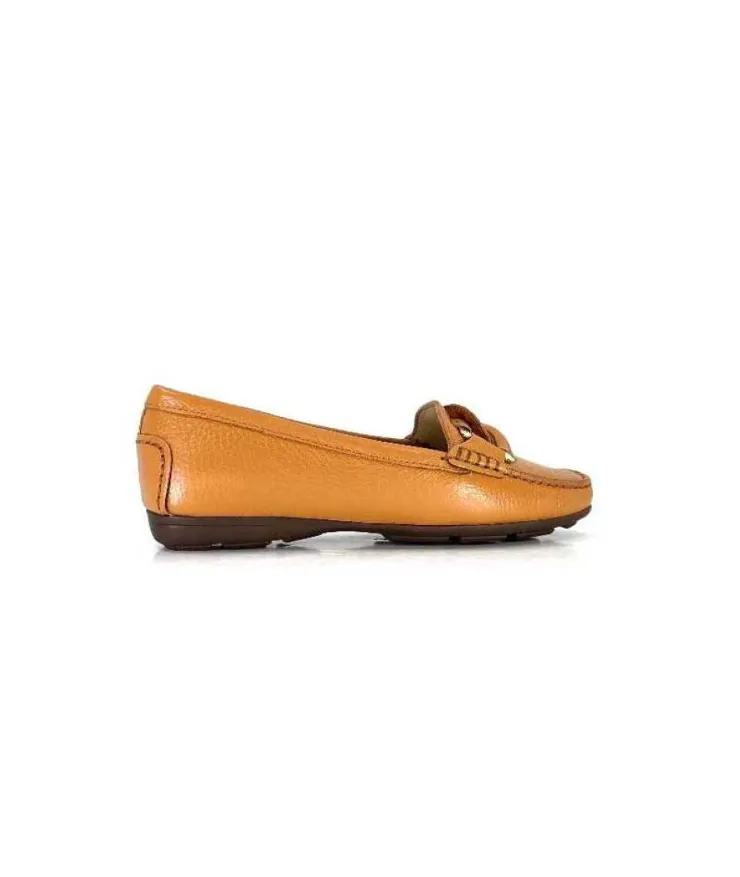 Ivoire0236a Ivoire 6341 Cannes Cuir Camel*Femme Mocassins