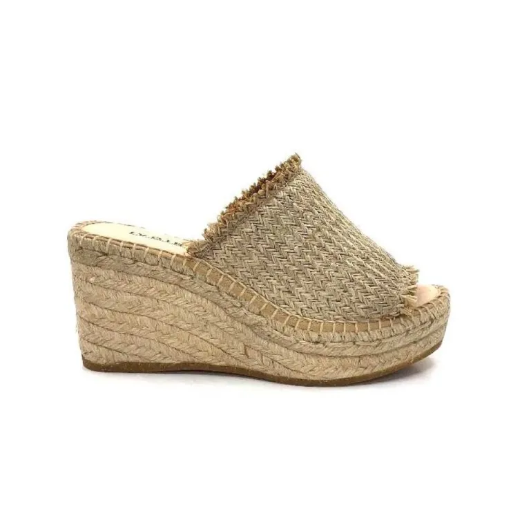 Kanna Ivoire 21321 Caprie Raffia Natural*Femme Mules
