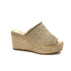 Kanna Ivoire 21321 Caprie Raffia Natural*Femme Mules