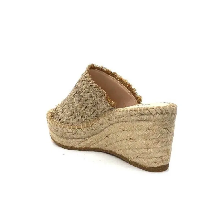 Kanna Ivoire 21321 Caprie Raffia Natural*Femme Mules