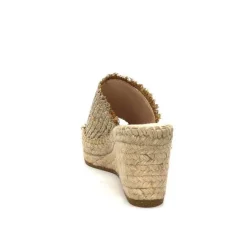 Kanna Ivoire 21321 Caprie Raffia Natural*Femme Mules