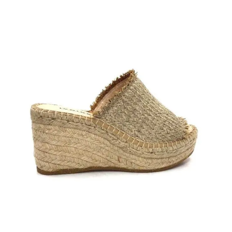 Kanna Ivoire 21321 Caprie Raffia Natural*Femme Mules