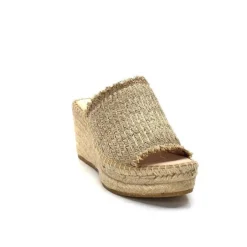 Kanna Ivoire 21321 Caprie Raffia Natural*Femme Mules
