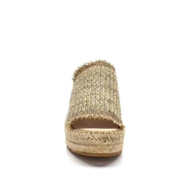 Kanna Ivoire 21321 Caprie Raffia Natural*Femme Mules