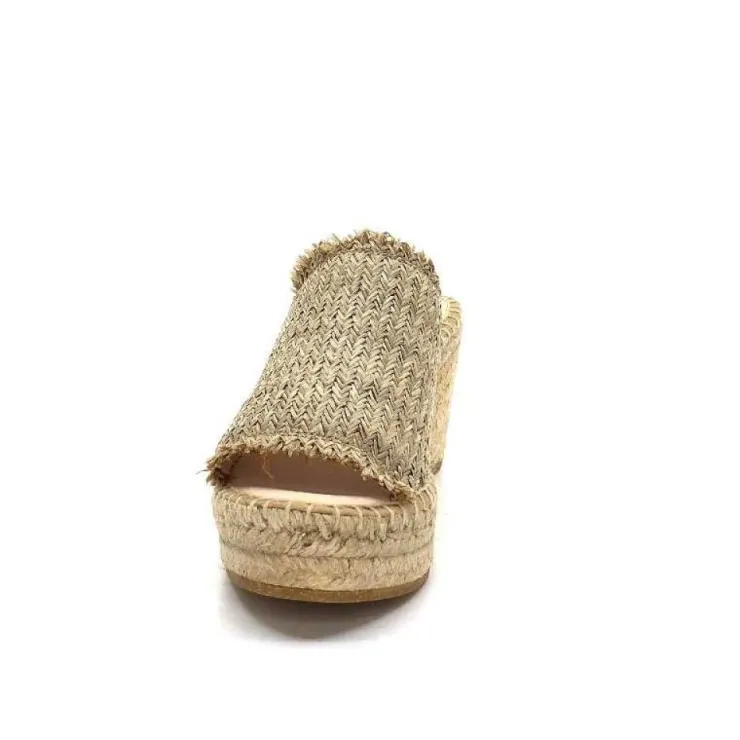 Kanna Ivoire 21321 Caprie Raffia Natural*Femme Mules