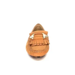 Ivoire0575a Ivoire 60509 Coimbra Nubuck Tan*Femme Mocassins