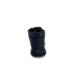 Ivoire0401a Ivoire 500-358 Cuir & Vernis Noir*Femme Baskets