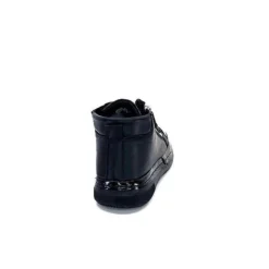 Ivoire0401a Ivoire 500-358 Cuir & Vernis Noir*Femme Baskets