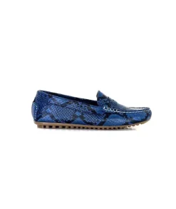 Ivoire0209b Ivoire 10322 Cuir Azulao*Femme Mocassins