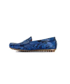 Ivoire0209b Ivoire 10322 Cuir Azulao*Femme Mocassins