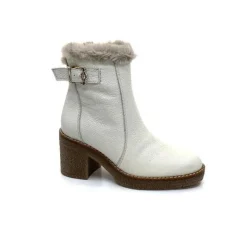 Ivoire-354 Ivoire 109381 Cuir Beige*Femme Fourrées
