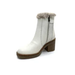 Ivoire-354 Ivoire 109381 Cuir Beige*Femme Fourrées