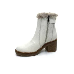 Ivoire-354 Ivoire 109381 Cuir Beige*Femme Fourrées
