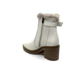 Ivoire-354 Ivoire 109381 Cuir Beige*Femme Fourrées