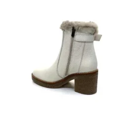 Ivoire-354 Ivoire 109381 Cuir Beige*Femme Fourrées