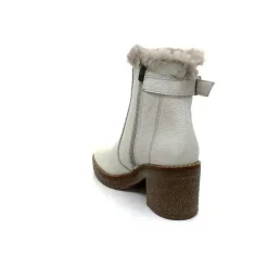 Ivoire-354 Ivoire 109381 Cuir Beige*Femme Fourrées