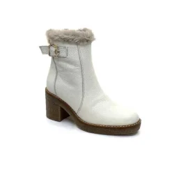 Ivoire-354 Ivoire 109381 Cuir Beige*Femme Fourrées