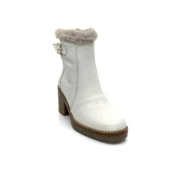 Ivoire-354 Ivoire 109381 Cuir Beige*Femme Fourrées