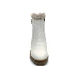Ivoire-354 Ivoire 109381 Cuir Beige*Femme Fourrées