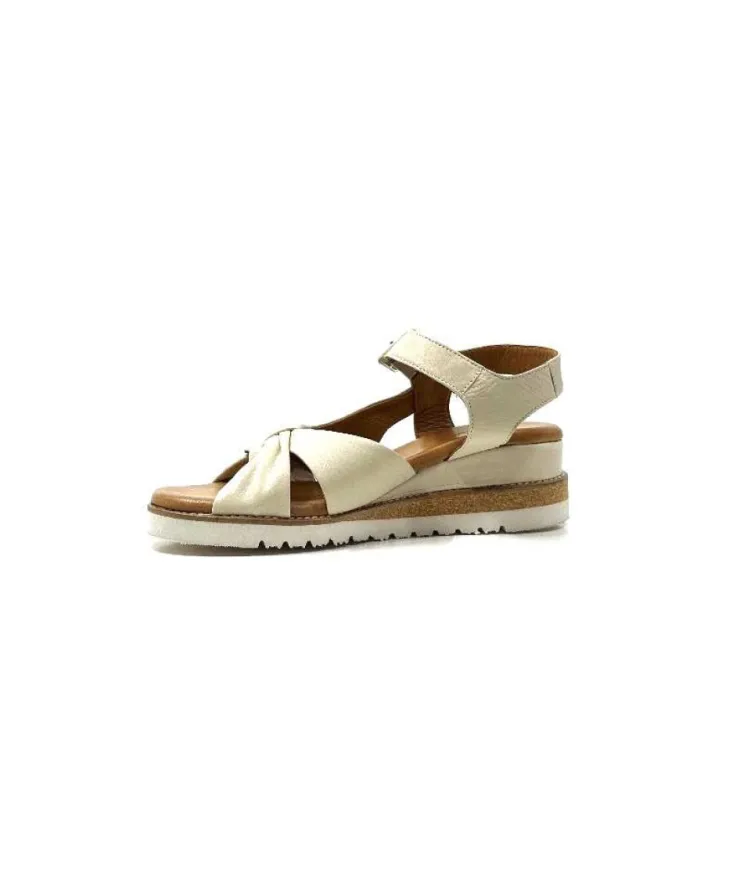 erdo Ivoire 1639-0092 Cuir Beige*Femme Sandales