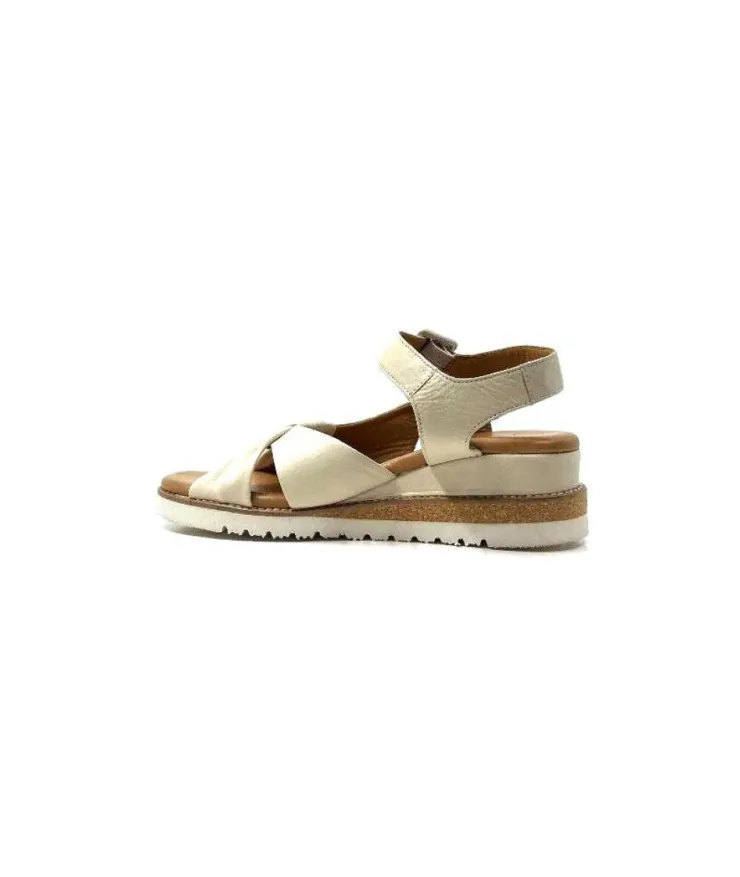 erdo Ivoire 1639-0092 Cuir Beige*Femme Sandales
