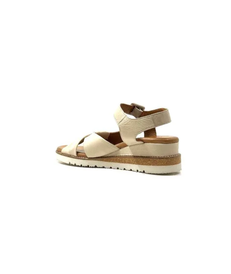 erdo Ivoire 1639-0092 Cuir Beige*Femme Sandales
