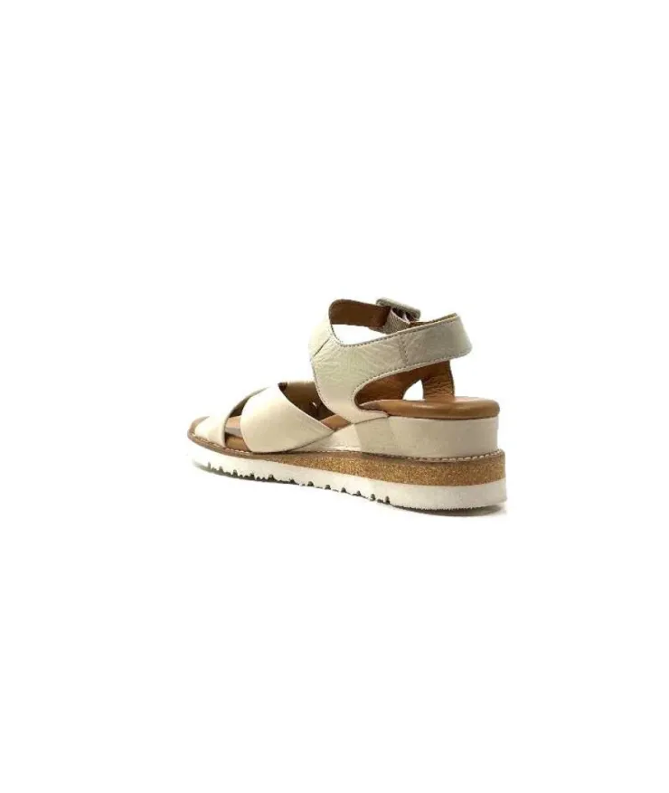 erdo Ivoire 1639-0092 Cuir Beige*Femme Sandales