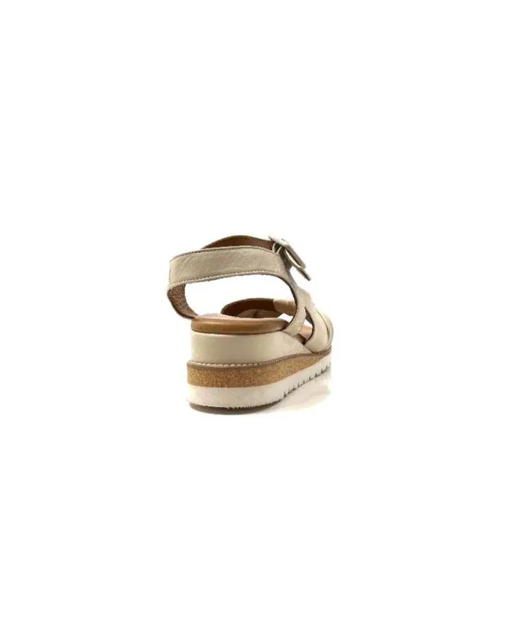erdo Ivoire 1639-0092 Cuir Beige*Femme Sandales