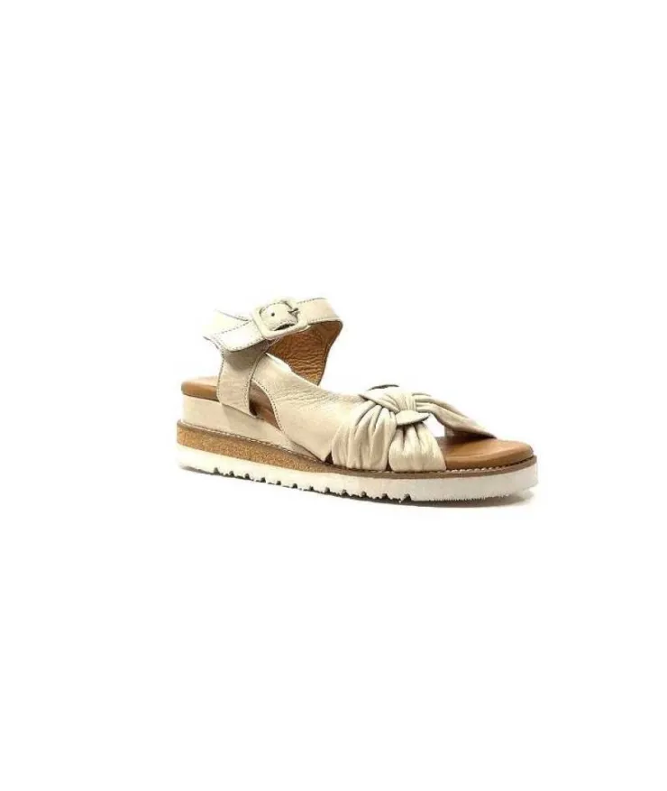 erdo Ivoire 1639-0092 Cuir Beige*Femme Sandales