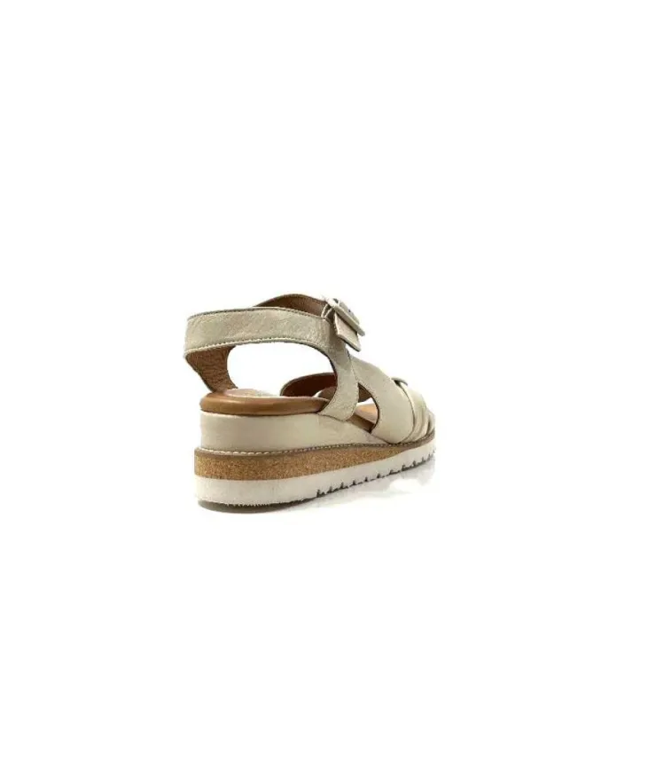 erdo Ivoire 1639-0092 Cuir Beige*Femme Sandales