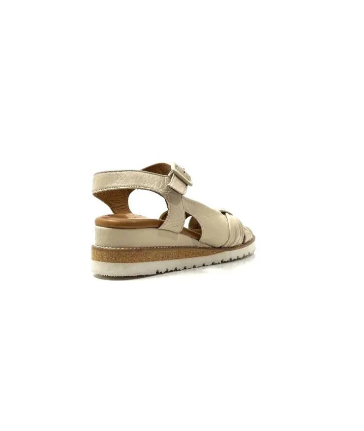 erdo Ivoire 1639-0092 Cuir Beige*Femme Sandales