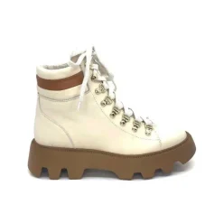 Elena Ivoire 23593 Cuir Beige*Femme Fourrées