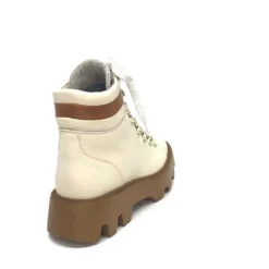Elena Ivoire 23593 Cuir Beige*Femme Fourrées